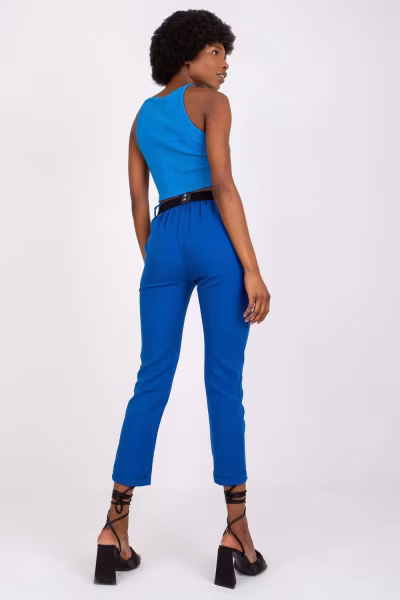 Spodnie Damskie Model DHJ-SP-13165.20 Dark Blue - Italy Moda — zdjęcie 3