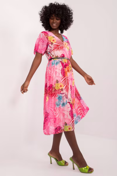 Sukienka Model DHJ-SK-13162-4.32 Pink - Italy Moda — zdjęcie 2
