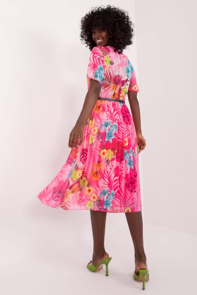 Sukienka Model DHJ-SK-13162-4.32 Pink - Italy Moda — zdjęcie 3