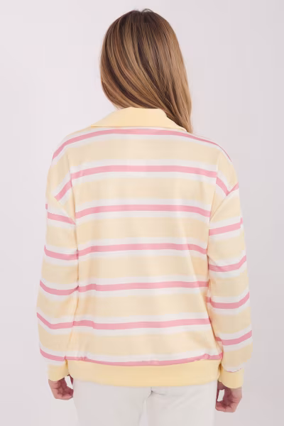 Bluza Damska Model IT-BZ-9981-1.08 Light Yellow - Italy Moda — zdjęcie 3