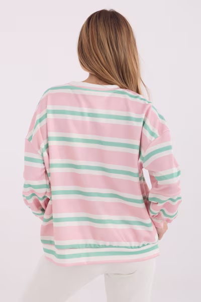 Bluza Damska Model IT-BL-9780-1.48 Light Pink - Italy Moda — zdjęcie 3