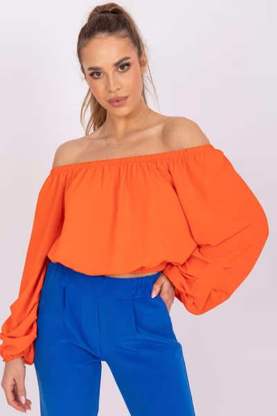 Bluzka Model DHJ-BZ-6816.57 Orange - Italy Moda — zdjęcie 1