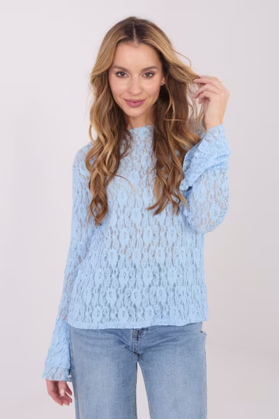 Bluzka Model IT-BZ-9970.97 Light Blue - Italy Moda — zdjęcie 1