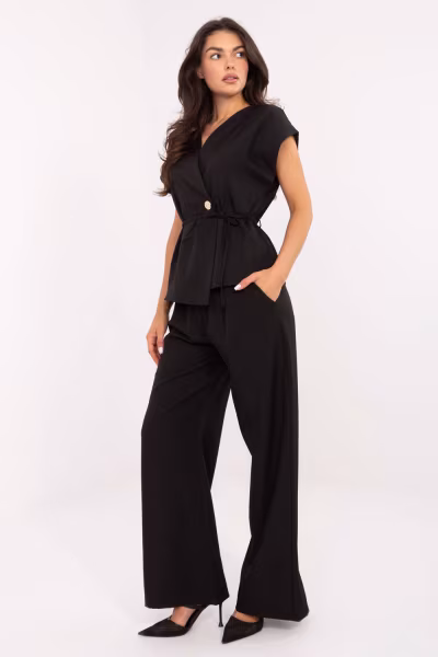 Spodnie Komplet Model IT-KMPL-21029.78 Black - Italy Moda — zdjęcie 2