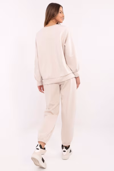 Spodnie Komplet Model MI-KMPL-M5879.86 Beige - Italy Moda — zdjęcie 2