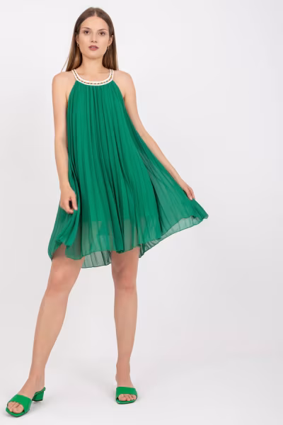 Sukienka Model DHJ-SK-0010.35 Dark Green - Italy Moda — zdjęcie 1