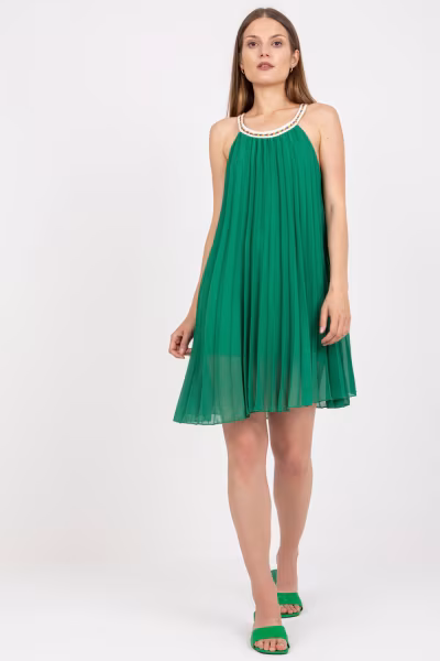 Sukienka Model DHJ-SK-0010.35 Dark Green - Italy Moda — zdjęcie 2
