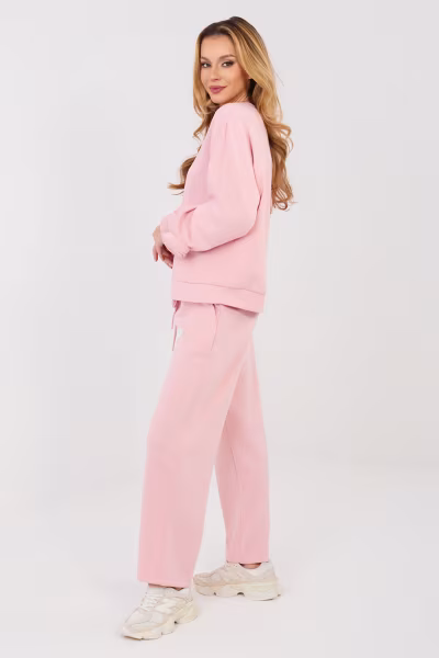 Spodnie Komplet Model IT-KMPL-10015.33 Light Pink - Italy Moda — zdjęcie 2