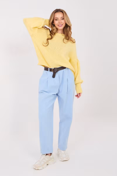 Spodnie Damskie Model MI-SP-2690.00 Light Blue - Italy Moda — zdjęcie 1