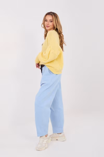 Spodnie Damskie Model MI-SP-2690.00 Light Blue - Italy Moda — zdjęcie 3