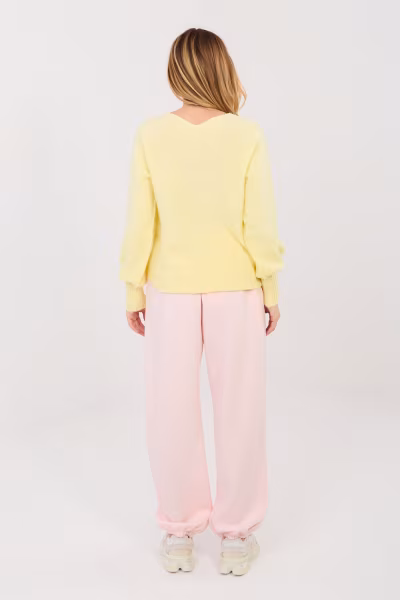 Spodnie Dresowe Model IT-SP-22197.61 Light Pink - Italy Moda — zdjęcie 2