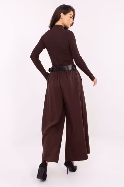 Spodnie Damskie Model IT-SP-17872.76 Brown - Italy Moda — zdjęcie 3