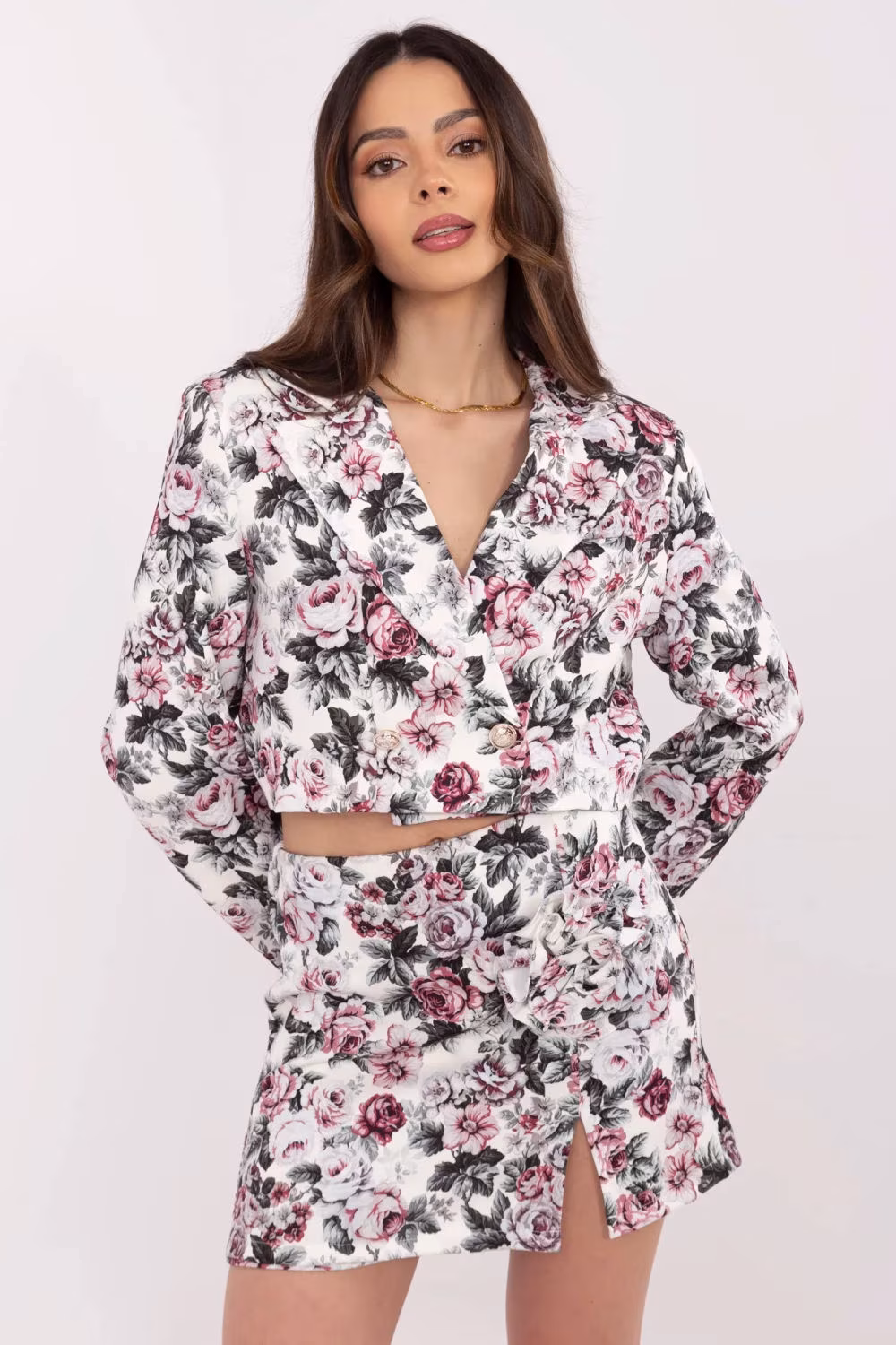 Spodnie Komplet Model DHJ-KMPL-A6091.18 Dark Grey - Italy Moda