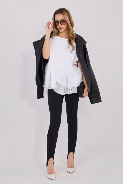Bluzka Model IT-BZ-81870.18 White - Italy Moda — zdjęcie 2
