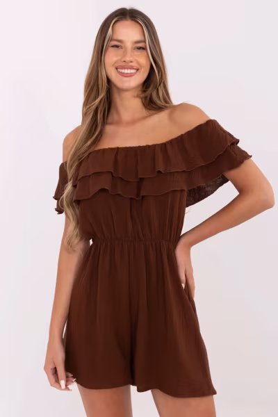 Kombinezon Model MI-KO-A5050.65 Brown - Italy Moda — zdjęcie 1