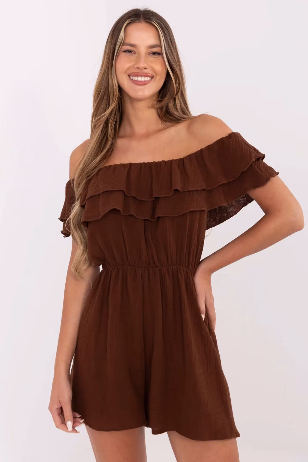 Kombinezon Model MI-KO-A5050.65 Brown - Italy Moda
