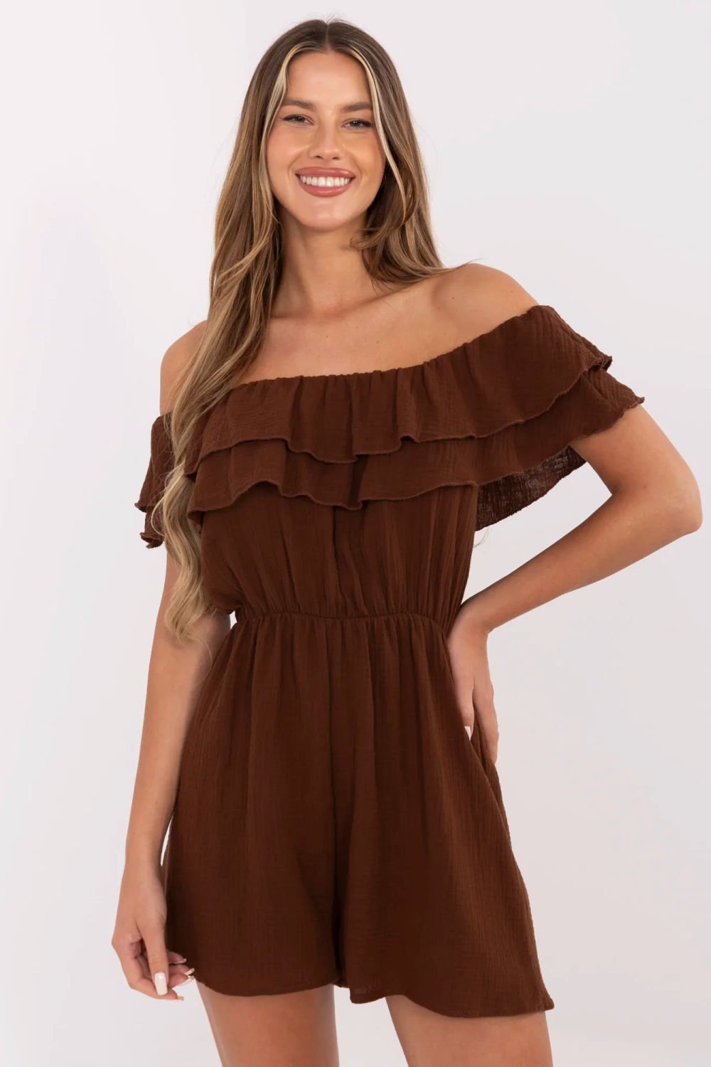 Kombinezon Model MI-KO-A5050.65 Brown - Italy Moda