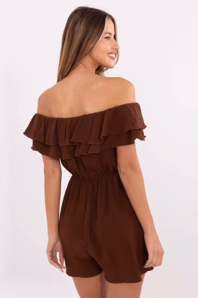 Kombinezon Model MI-KO-A5050.65 Brown - Italy Moda — zdjęcie 3
