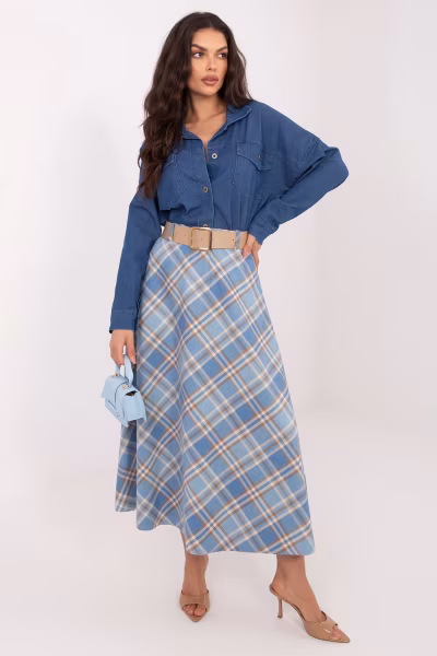 Spódnica Model IT-SD-23296-2.06 Blue - Italy Moda — zdjęcie 1