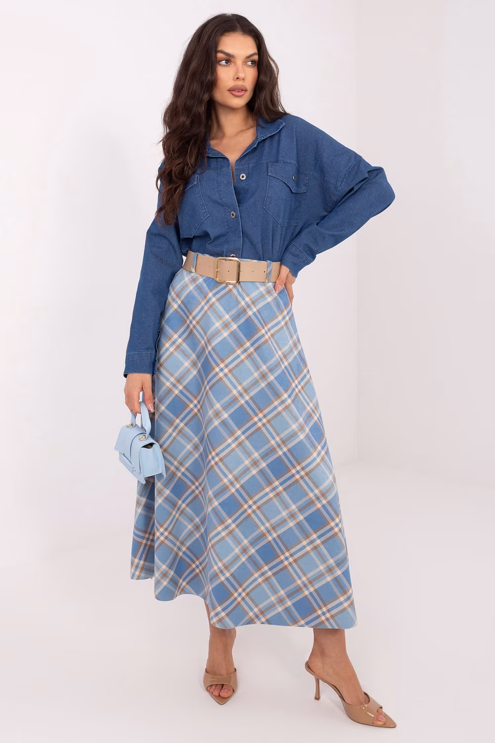 Spódnica Model IT-SD-23296-2.06 Blue - Italy Moda