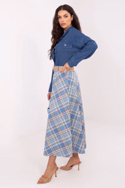 Spódnica Model IT-SD-23296-2.06 Blue - Italy Moda — zdjęcie 2