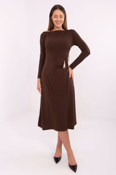 Sukienka Model IT-SK-21900.00 Brown - Italy Moda — zdjęcie 1
