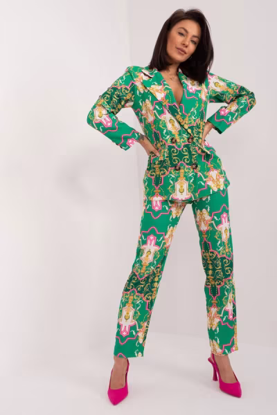 Spodnie Komplet Model DHJ-KMPL-17131.32X Green - Italy Moda — zdjęcie 1