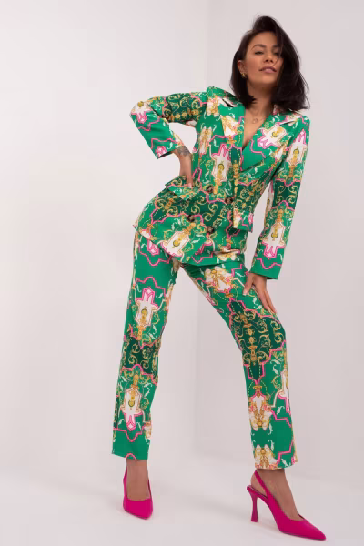Spodnie Komplet Model DHJ-KMPL-17131.32X Green - Italy Moda — zdjęcie 2