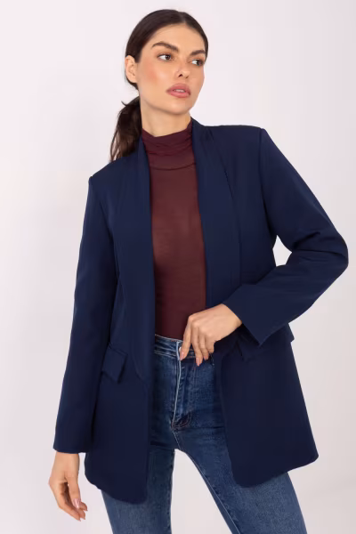 Marynarka Model DHJ-MA-18657-2.09 Navy - Italy Moda — zdjęcie 1