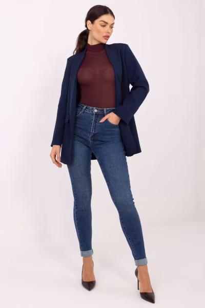 Marynarka Model DHJ-MA-18657-2.09 Navy - Italy Moda — zdjęcie 2