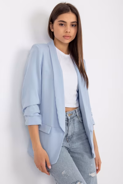 Marynarka Model DHJ-MA-7684.15P Light Blue - Italy Moda — zdjęcie 1