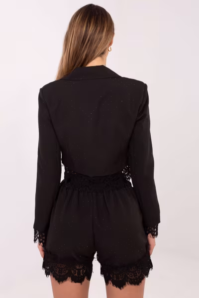 Marynarka Model IT-MA-FL9972-1.92 Black - Italy Moda — zdjęcie 3