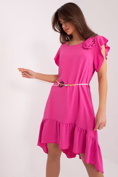 Sukienka Model DHJ-SK-8921.21 Dark Pink - Italy Moda — zdjęcie 1