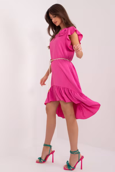 Sukienka Model DHJ-SK-8921.21 Dark Pink - Italy Moda — zdjęcie 3
