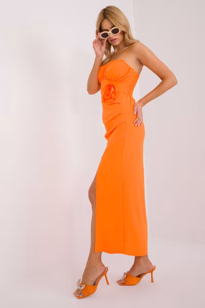 Sukienka Model DHJ-SK-18992.62 Orange - Italy Moda — zdjęcie 2