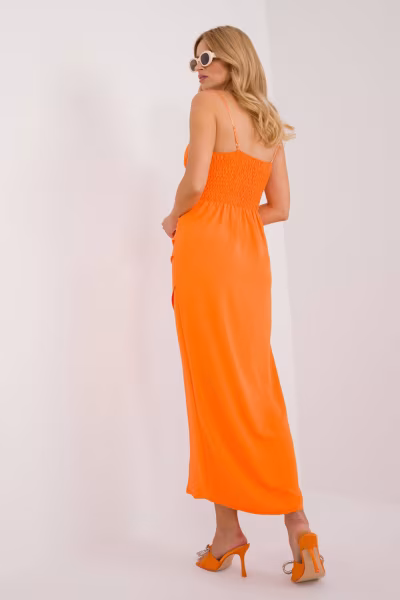 Sukienka Model DHJ-SK-18992.62 Orange - Italy Moda — zdjęcie 3