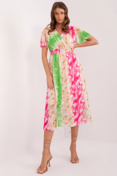 Sukienka Model DHJ-SK-15967-2.86 Dark Pink - Italy Moda — zdjęcie 1