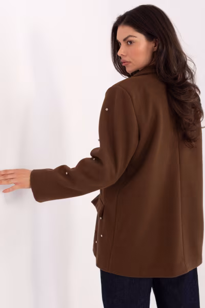 Marynarka Model IT-MA-18365.97 Brown - Italy Moda — zdjęcie 3
