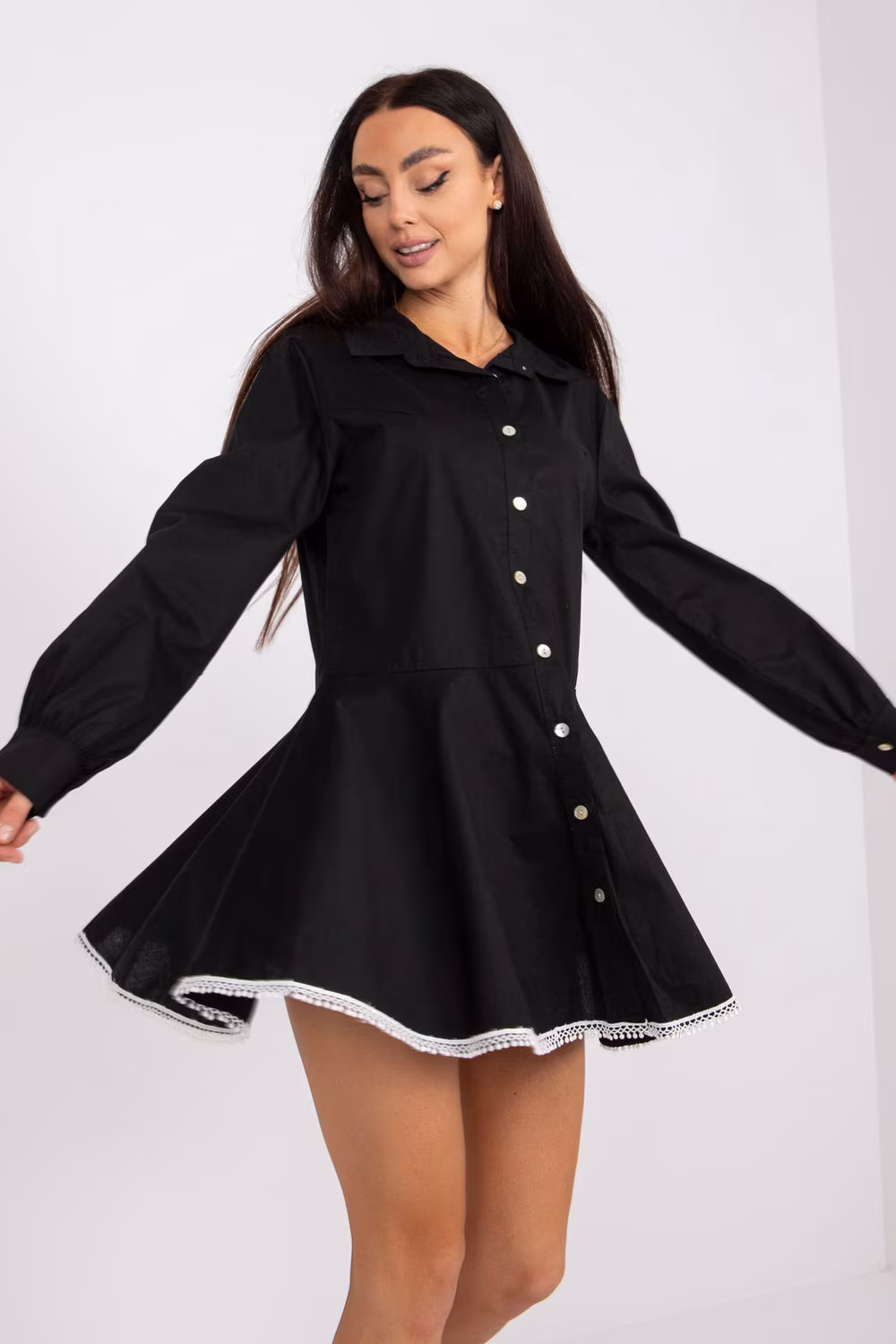 Sukienka Model DHJ-SK-6801.63P Black - Italy Moda