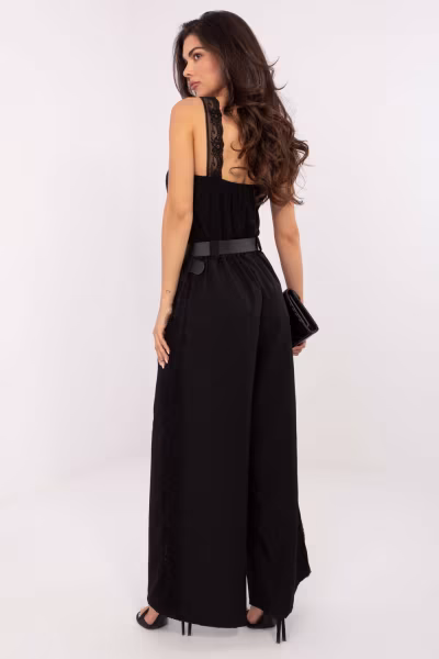 Spodnie Damskie Model MI-SP-62440.56 Black - Italy Moda — zdjęcie 3