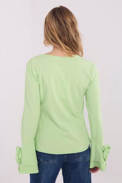 Bluzka Model IT-BZ-22139.55 Light Green - Italy Moda — zdjęcie 3