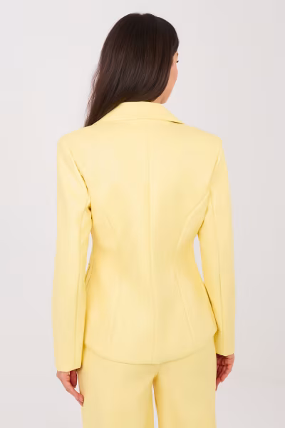 Marynarka Model IT-MA-FL10092.15 Light Yellow - Italy Moda — zdjęcie 3