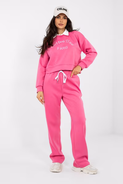 Spodnie Komplet Model IT-KMPL-22212.85 Dark Pink - Italy Moda — zdjęcie 1