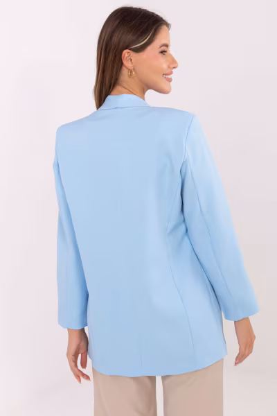 Marynarka Model DHJ-MA-18657-1.86 Light Blue - Italy Moda — zdjęcie 3