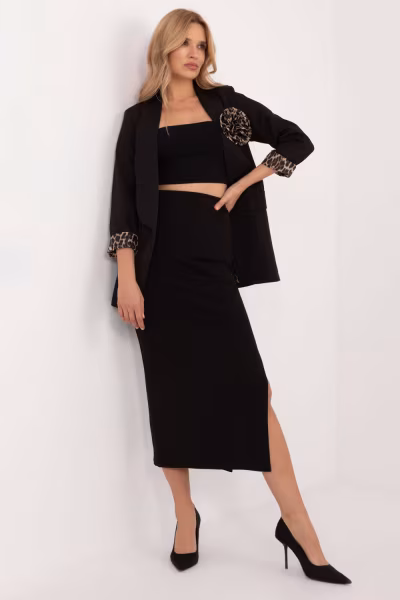 Spódnica Model MI-SD-20730.69 Black - Italy Moda — zdjęcie 1