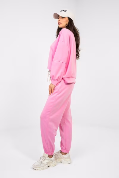 Spodnie Komplet Model IT-KMPL-9781.15 Pink - Italy Moda — zdjęcie 2