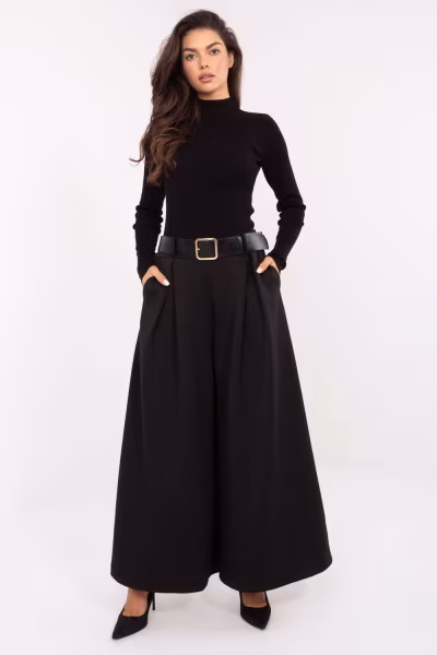 Spodnie Damskie Model IT-SP-17872.76 Black - Italy Moda — zdjęcie 1