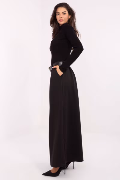 Spodnie Damskie Model IT-SP-17872.76 Black - Italy Moda — zdjęcie 2
