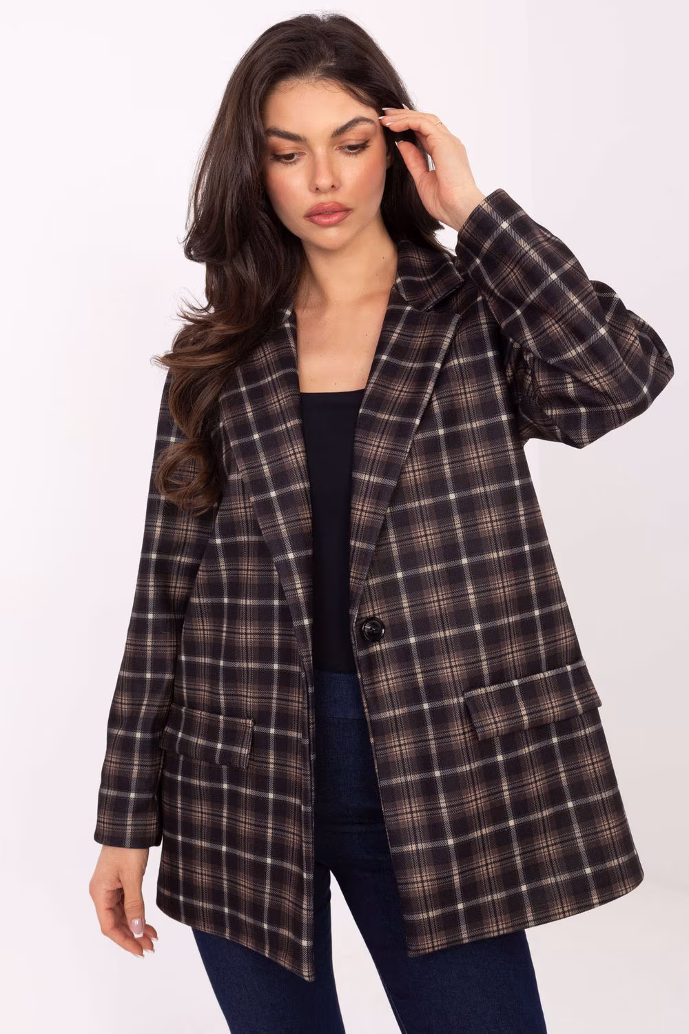 Marynarka Model IT-MA-21739.16P Black - Italy Moda