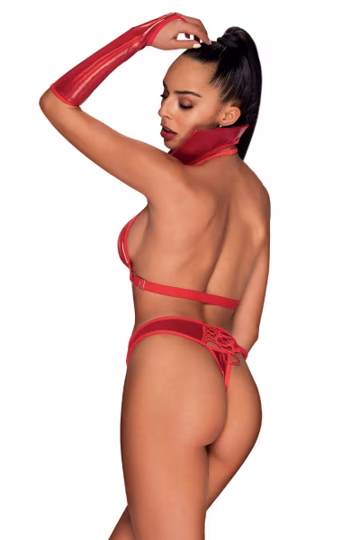 Komplet Model Vampines Red - Obsessive — zdjęcie 2